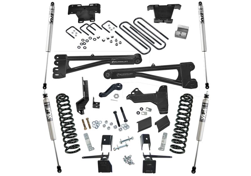 Superlift — 6" Lift Kit w/ FOX Shocks - 17-22 F250/350 4WD Diesel w/ Radius Arms
6in. Lift Kit w/FOX Shocks-17-22 F250/350 4WD Diesel w/Radius Arms