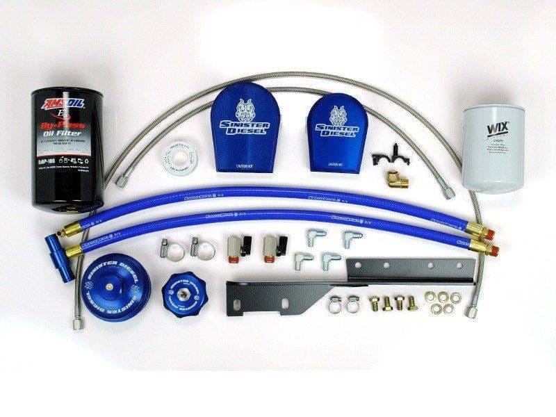 Sinister Diesel — Oil Filter and Coolant Filtration System