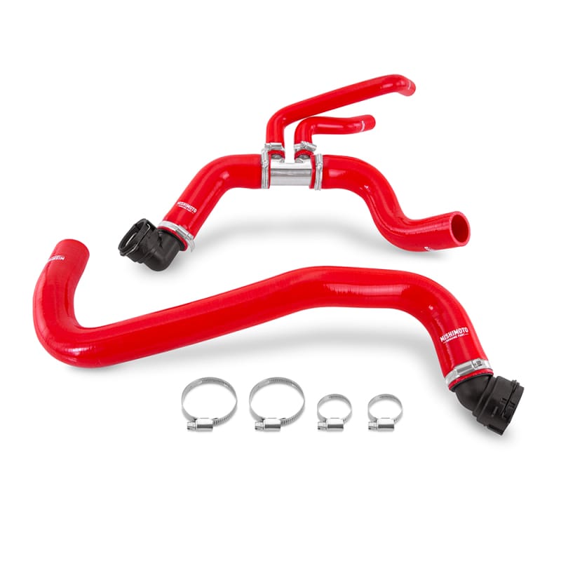 Mishimoto — Silicone Radiator Hose Kit, Red, fits Ford F-150 5.0L V8 2011-2014