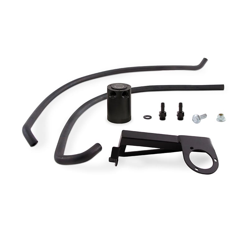 Mishimoto — Baffled Oil Catch Can, PCV Side, fits Ford Focus ST 2013-2018