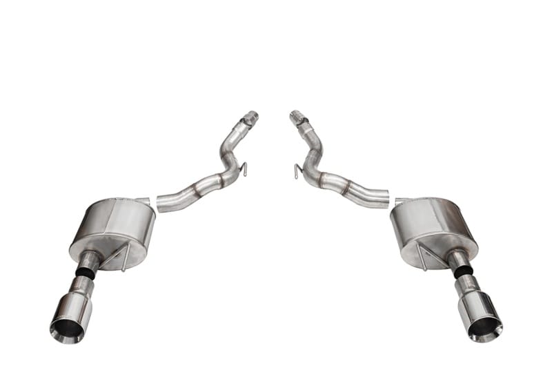 CORSA Performance — Corsa 2024-2025 Ford Mustang GT Sport Axle-Back Dual Rear Exit with 4.5in Straight Cut Tips
Exhaust
