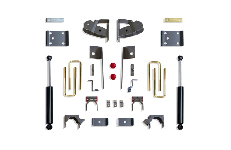 Maxtrac — 4" REAR LOWERING BOX KIT