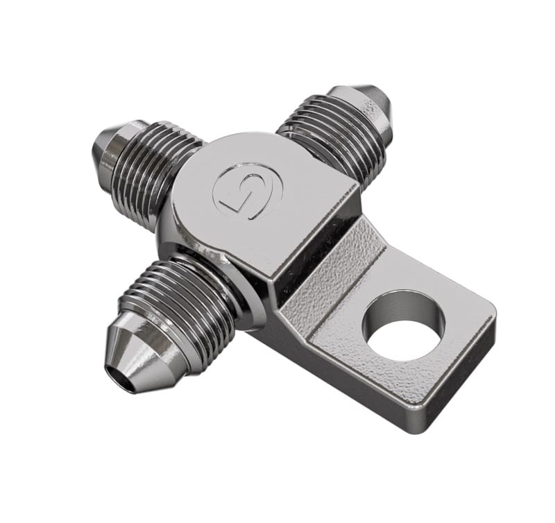 Goodridge — Goodridge T-Piece w/Locating Tab for AN3 Female Fittings