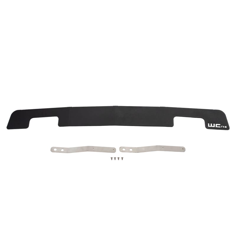 Wehrli — Valance Filler Panel Kit, 11-14 Chevy 2500/3500 HD, W Tow Hooks, Fine Tex Black