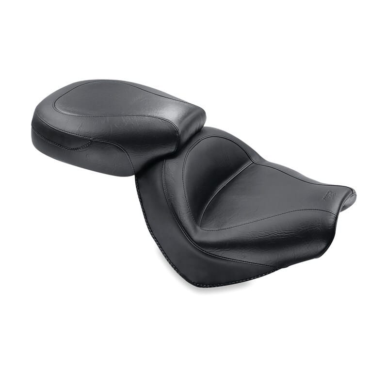 Mustang Motorcycle — Mustang 04-09 Honda VTX1300C Wide Touring 2PC Seat - Black