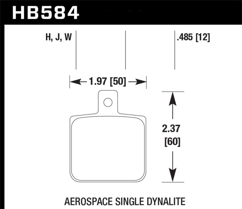 Hawk Performance — HPS Disc Brake Pad