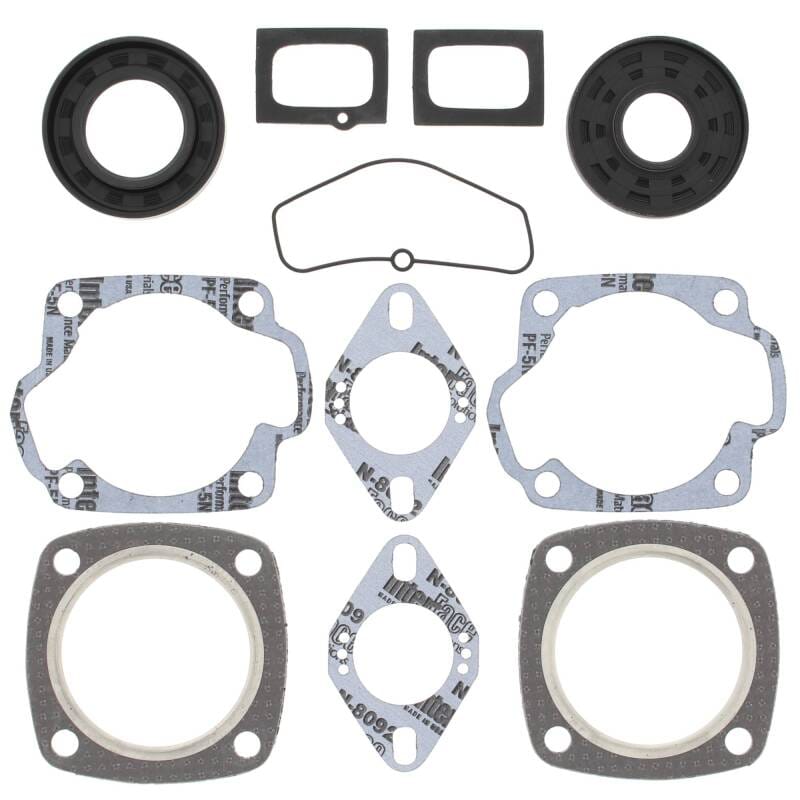 Vertex Pistons — Vertex Gaskets 77-79 Moto ski 400 Futura Complete Gasket Kit w/ Oil Seals