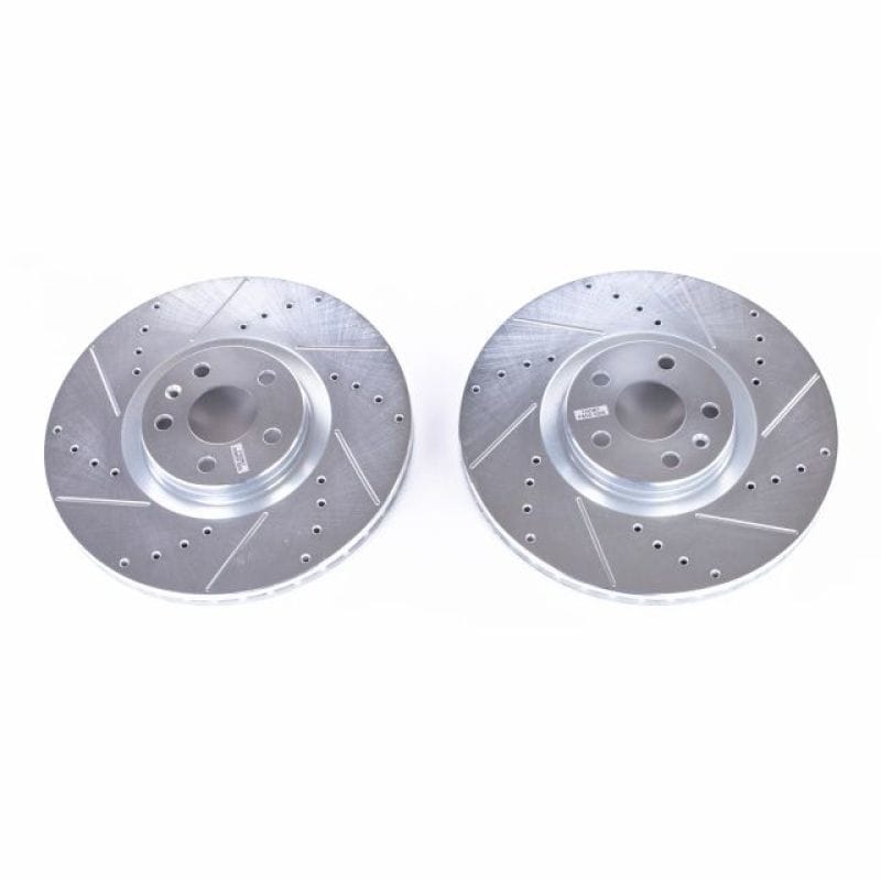 PowerStop — PowerStop Evolution Performance Drilled, Slotted & Plated Brake Rotor Pair