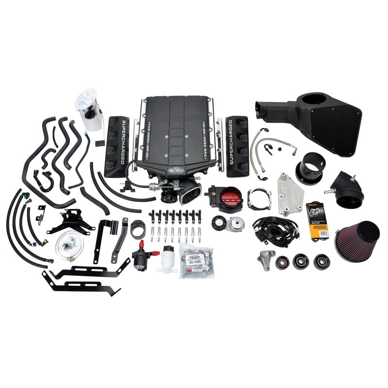 Edelbrock — Supercharger Kit #148390 for 2015-17 Mustang Modular Nose 5.0L Stage 2, No Tuner
E-Force Stage-2 Supercharger System