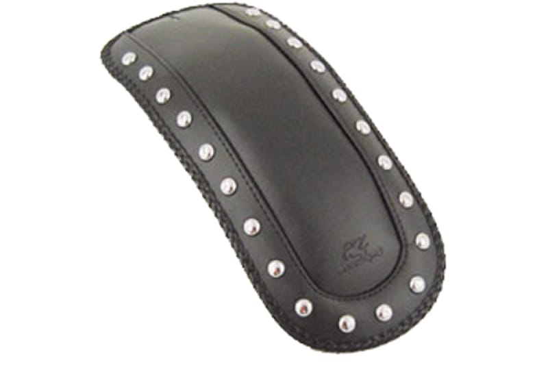Mustang Motorcycle — Mustang Kawasaki VN1500 Vulcan, Nomad Fender Bib w/Studs - Black