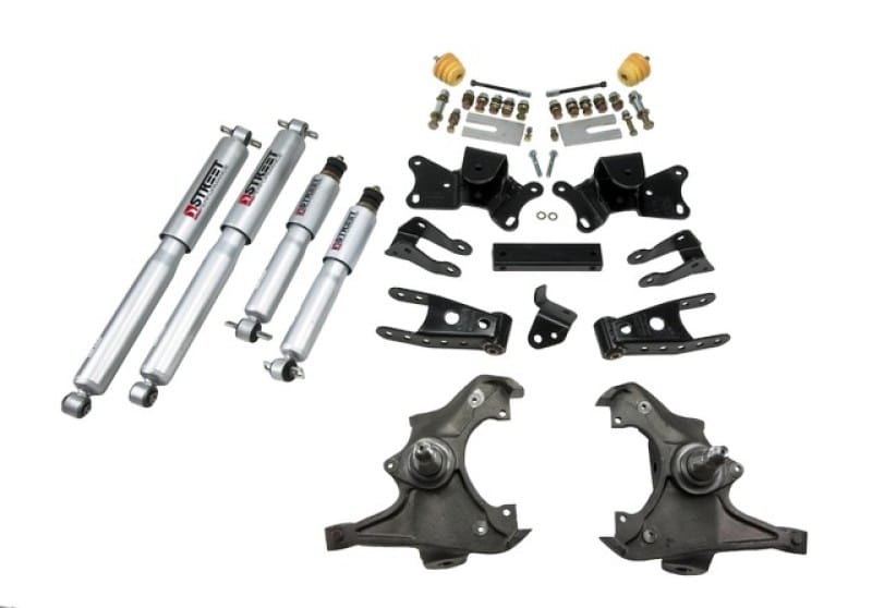 Belltech — Front And Rear Complete Kit W/ Street Performance Shocks
LOWERING KIT W/ STREET PERFORMANCE SHOCKS - 721SP