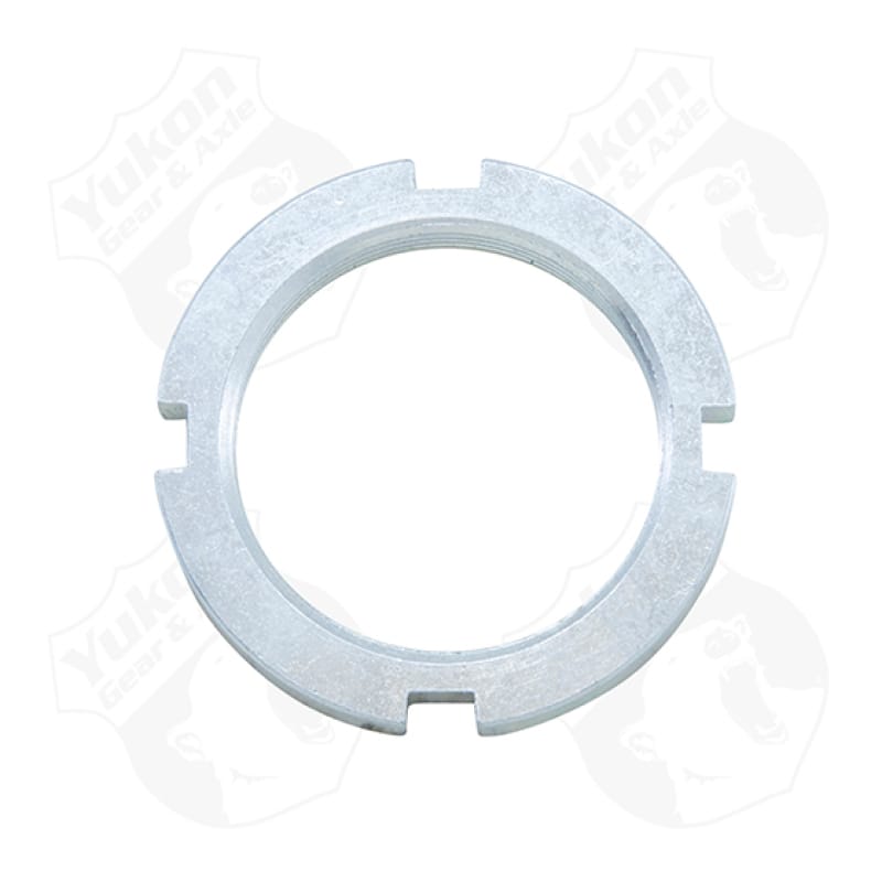 Yukon Gear & Axle — Spindle nut for Dana 28 & Model 35IFS front for manual locking hub conversion.
Spindle nut for Dana 28/Model 35IFS front for manual locking hub conversion.