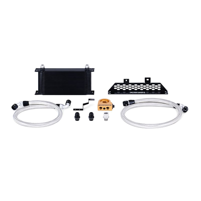 Mishimoto — Oil Cooler Kit, Black, Thermostatic, fits Ford Focus ST 2013-2018
Ford Focus ST Oil Cooler Kit