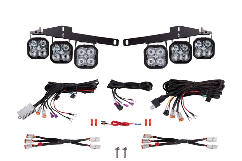 Diode Dynamics — Pod light featuring advanced TIR optics for high efficiency and focus.