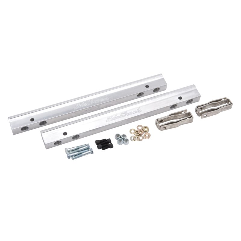 Edelbrock — Fuel Rail Kit for Big-Block Chrysler 413-440 -6 AN in Clear Finish
EFI Fuel Rail Kit