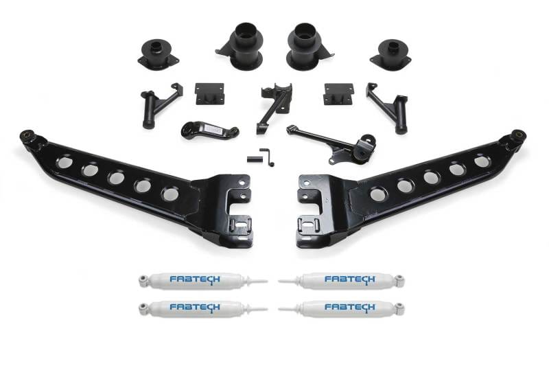 Fabtech — 5" RADIUS ARM KIT W/PERF SHKS 2014-18 RAM 2500 4WD
Radius Arm Lift System