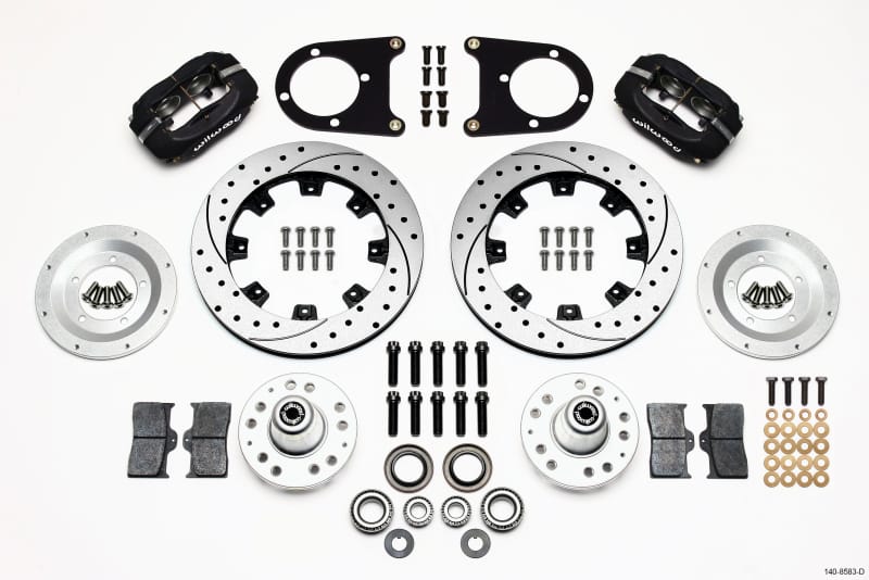 Wilwood — KIT,FRONT,EARLY FORD,FDLI,12.19 SRP,BLACK POWDER COAT