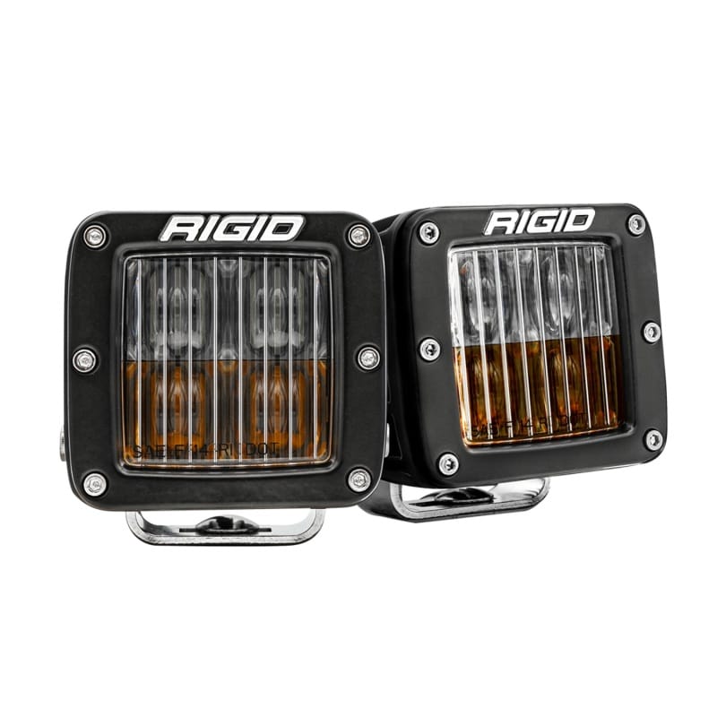 Rigid Industries — D-Series SAE Fog Yellow/White Pair