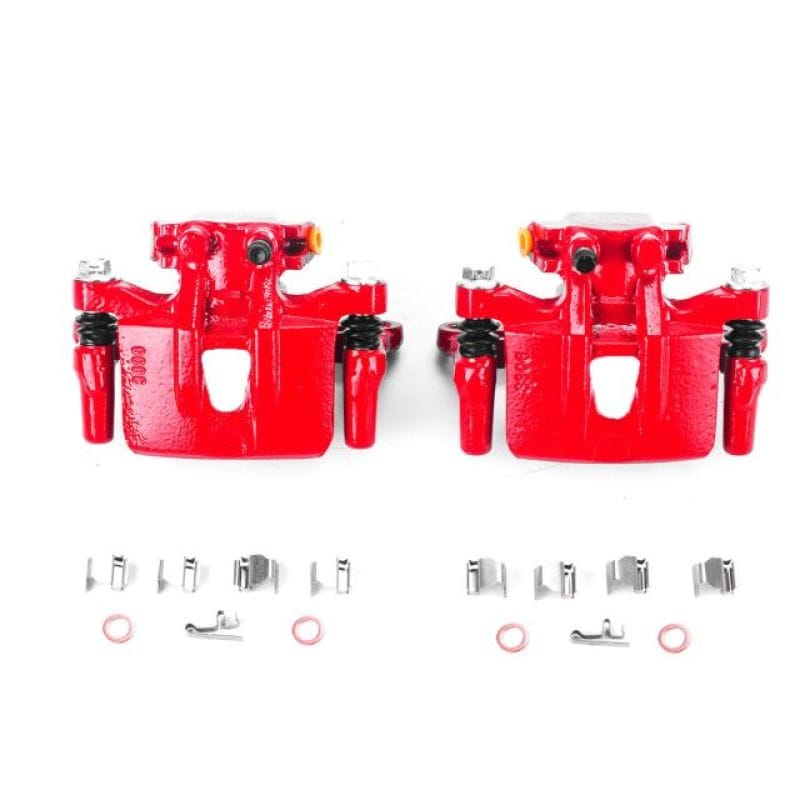 PowerStop — Red Powder Coated Calipers
