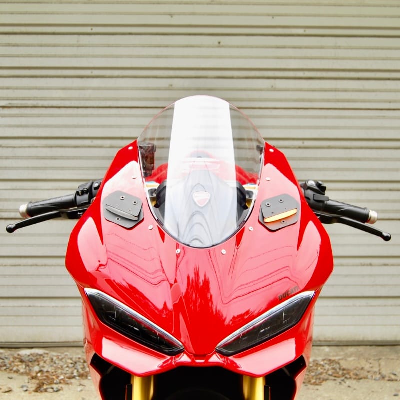 New Rage Cycles — New Rage Cycles 25+ Ducati Panigale V2 Mirror Block Off Turn Signals
