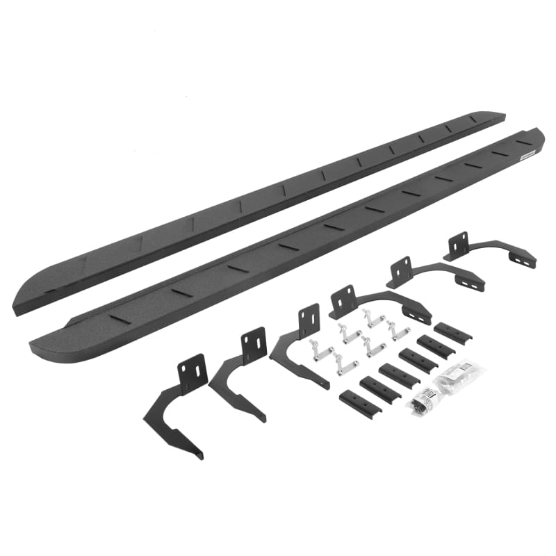 Go Rhino — RB10 Slim Line Running Boards with Mounting Brackets Kit