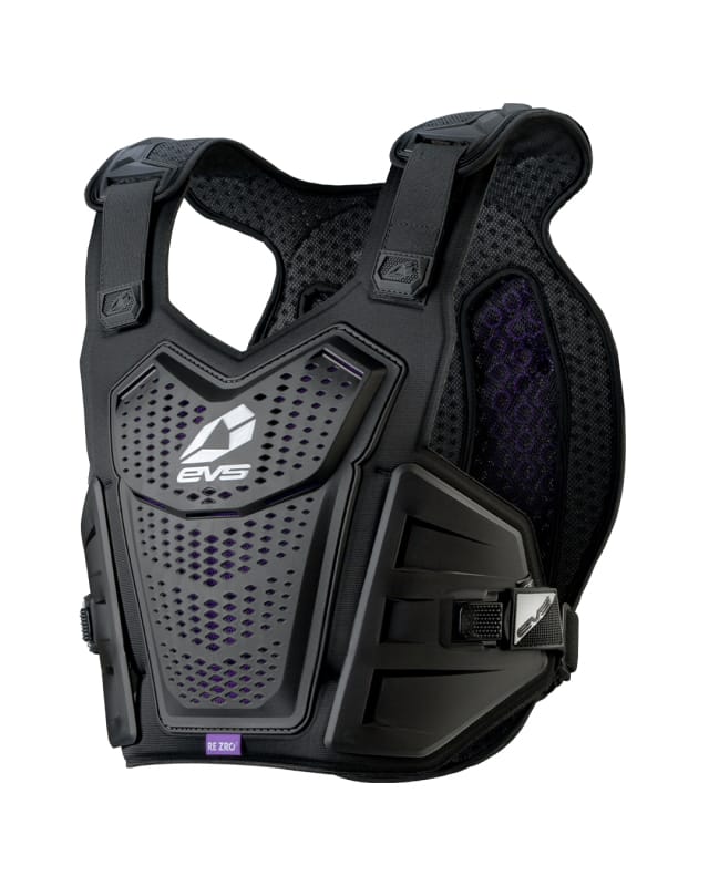 EVS — EVS F1 Pro Chest Protector Adult W/ RE ZRO Black - Small/Medium
