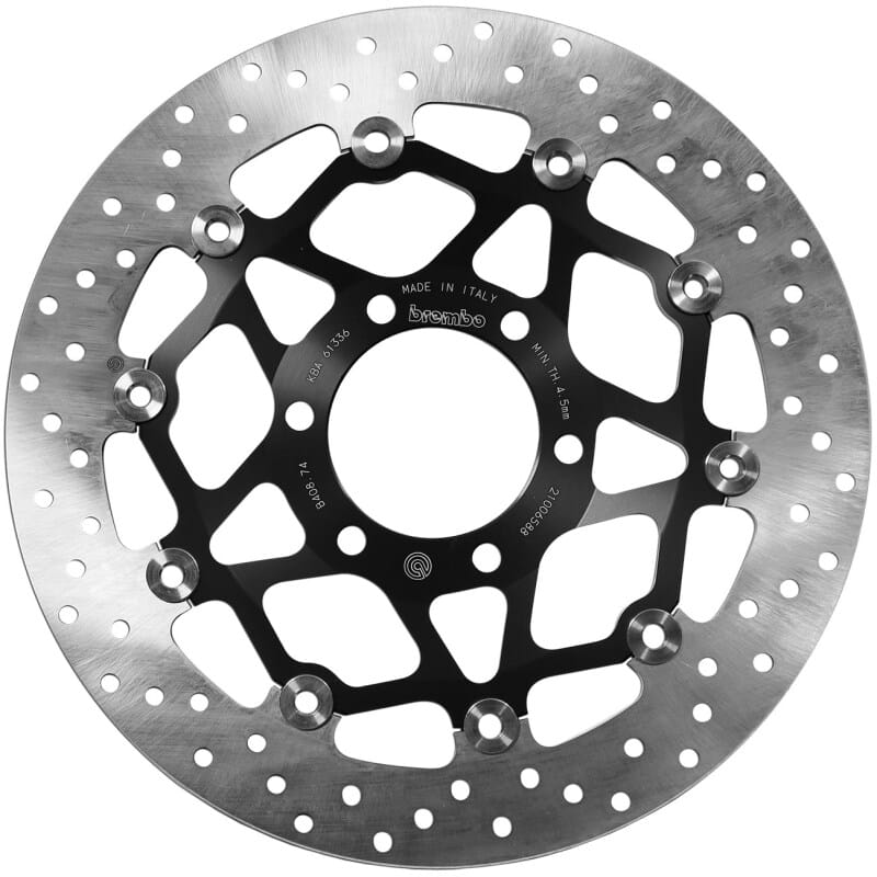 Brembo OE Powersports — Brembo OE 97-98 Triumph Daytona to VIN 132512 955CC 320x5mm Brake Disc - Front Floating