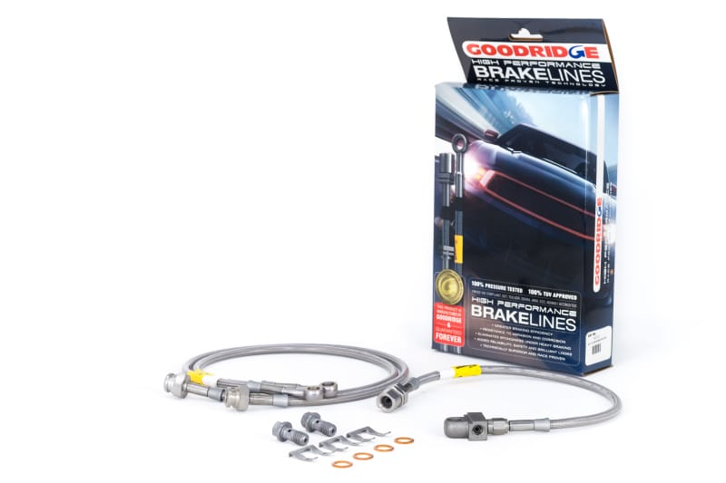 Goodridge — G-STOP SS Braided Brake Line Kit
