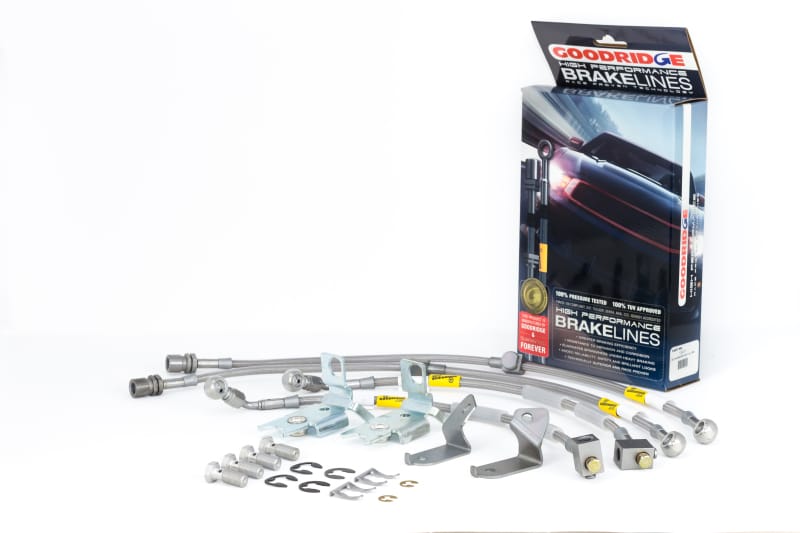 Goodridge — G-STOP SS Braided Brake Line Kit