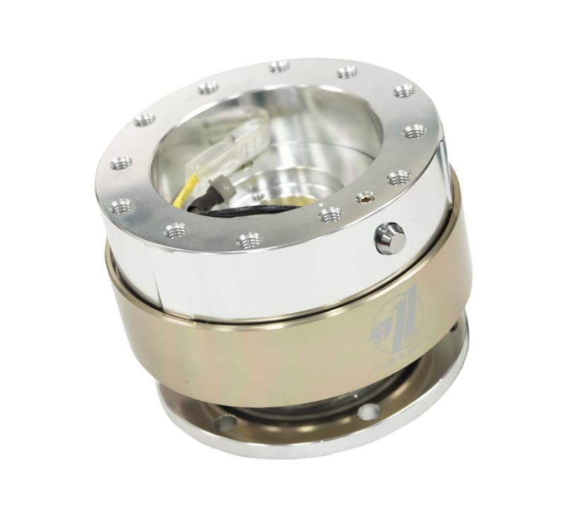NRG — NRG Quick Release Gen 1.5 - Silver Body / Titanium Chrome Ring