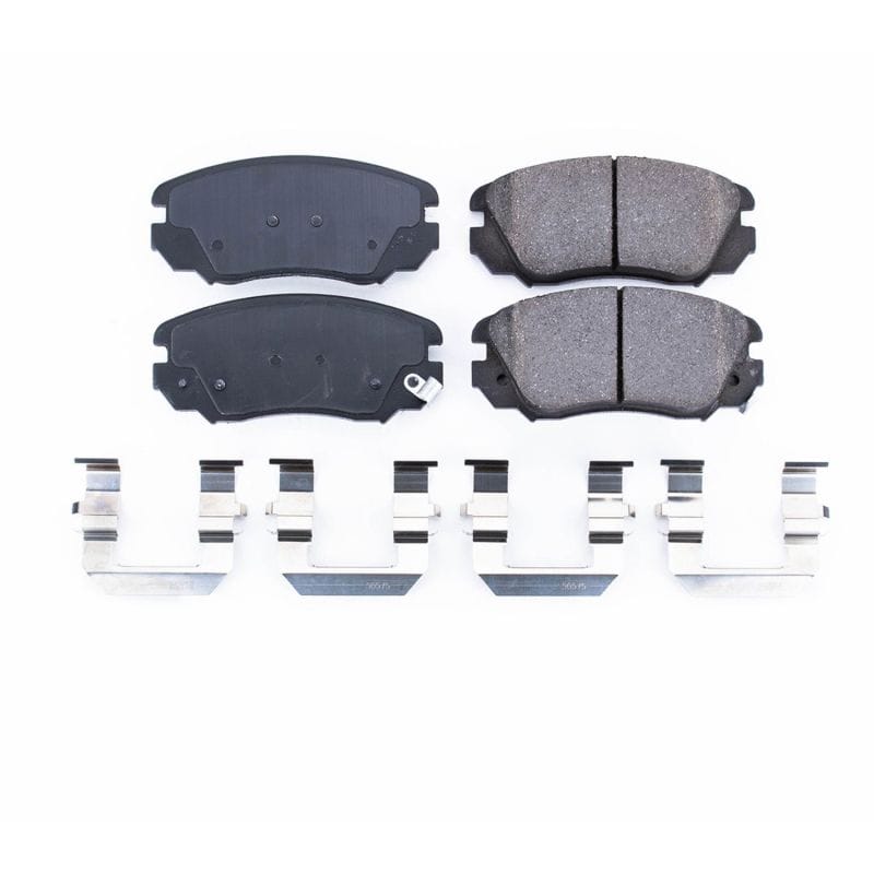 PowerStop — PowerStop - Z17 Low-Dust Ceramic Brake Pads with Hardware
