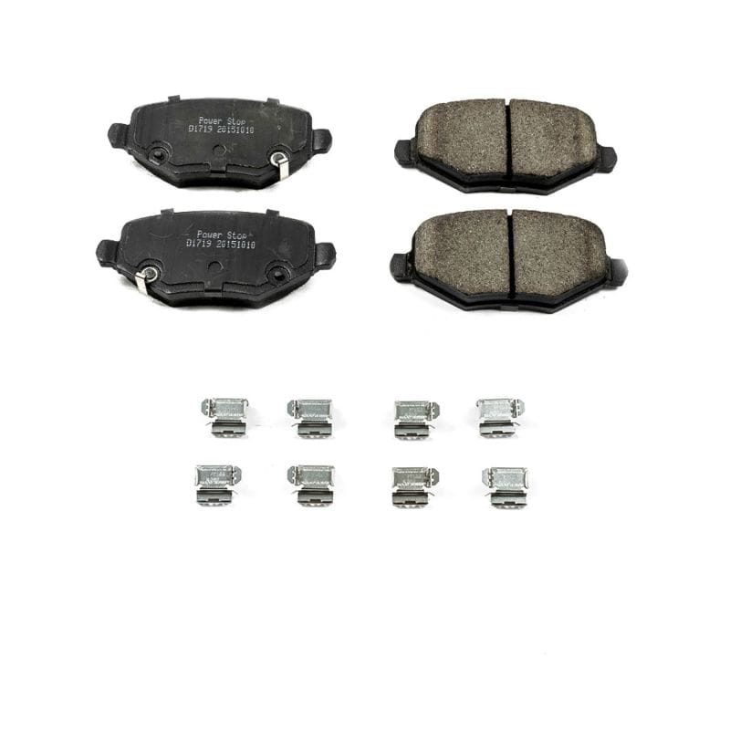 PowerStop — PowerStop - Z17 Low-Dust Ceramic Brake Pads with Hardware