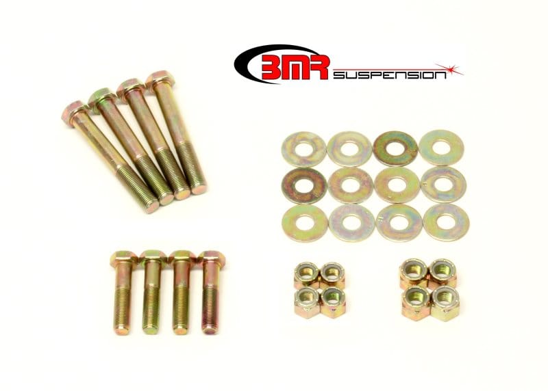BMR Suspension — BMR 67-69 1st Gen F-Body Front Upper/Lower Control Arm Hardware Kit - Zinc plated