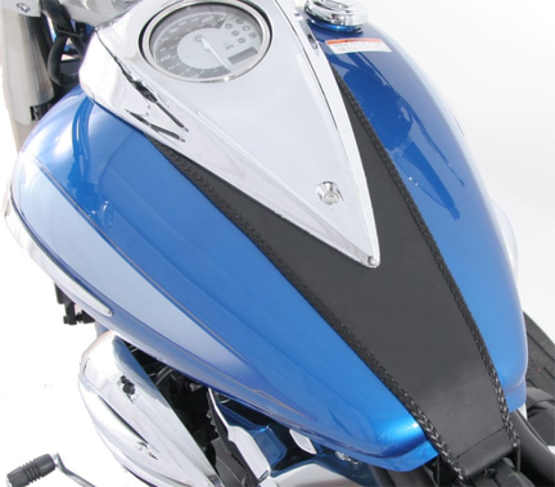 Mustang Motorcycle — Mustang 09-17 Yamaha V-Star 950, 09-17 V-Star 950 Tourer Tank Bib - Black