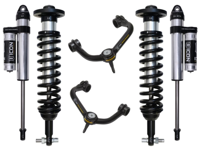 ICON — 2015-2020 FORD F150 2WD 0-3" STAGE 3 SUSPENSION SYSTEM W TUBULAR UCA