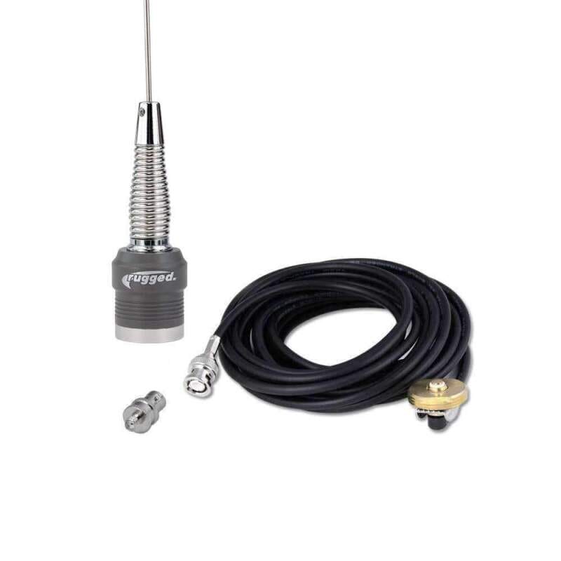 Rugged Radios — Rugged Radios VHF Ext Antenna Kit (VHF 144 - 174 MHz) Rugged R1 / RDHX / RDH16 / ABH7 BNC Adapter
