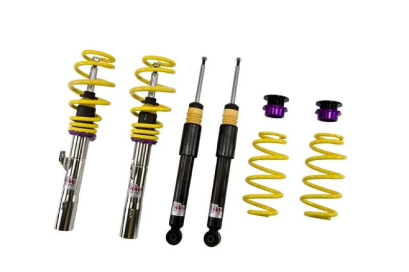 KW — Height adjustable stainless steel coilover system with pre-configured damping
KW COILOVER KIT V1 - 10210039