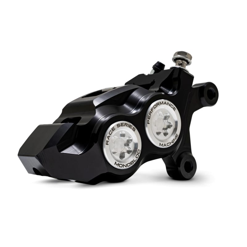 Performance Machine — Performance Machine 08-23 FL,18-24 M8 Sftail,06-17 VRod 137x4B Rce Series Monobloc Caliper Right CLR