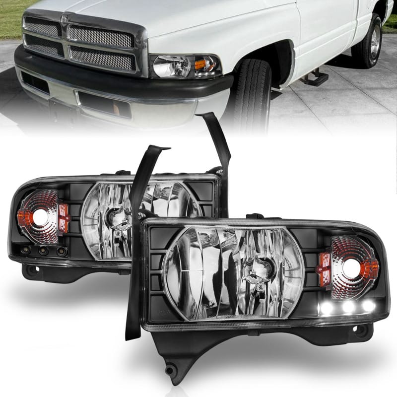 ANZO — Crystal Headlight Set