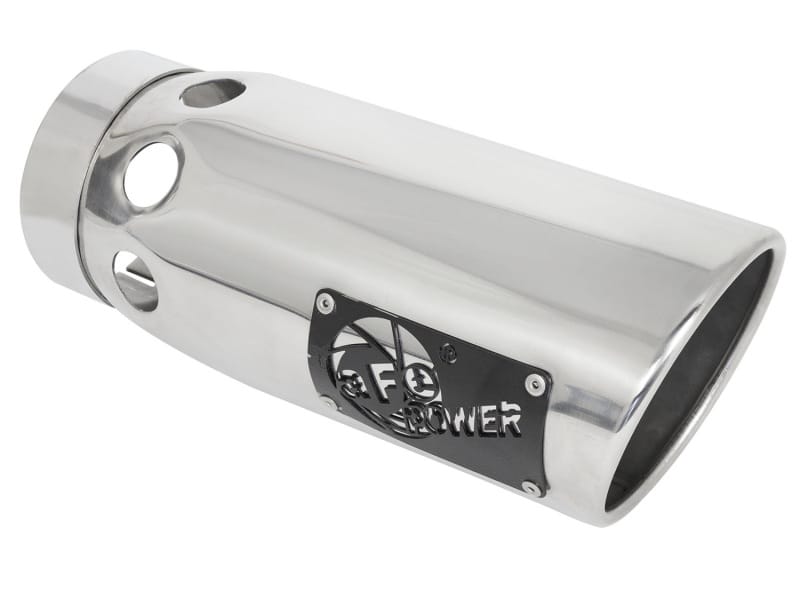 aFe — MACH Force-Xp 304 Stainless Steel Intercooled Clamp-on Exhaust Tip Polished