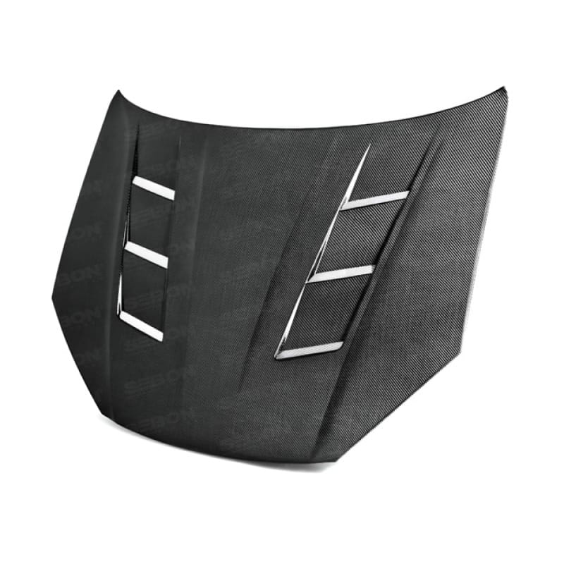 Seibon — Seibon 12-13 Hyundai Genesis TS Carbon Fiber Hood