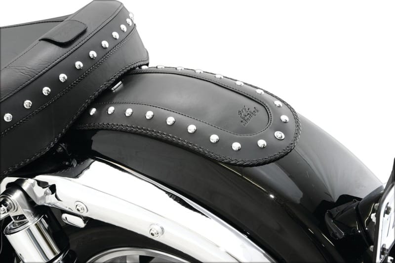 Mustang Motorcycle — Mustang Kawasaki VN1600 Vulcan Fender Bib w/Studs - Black