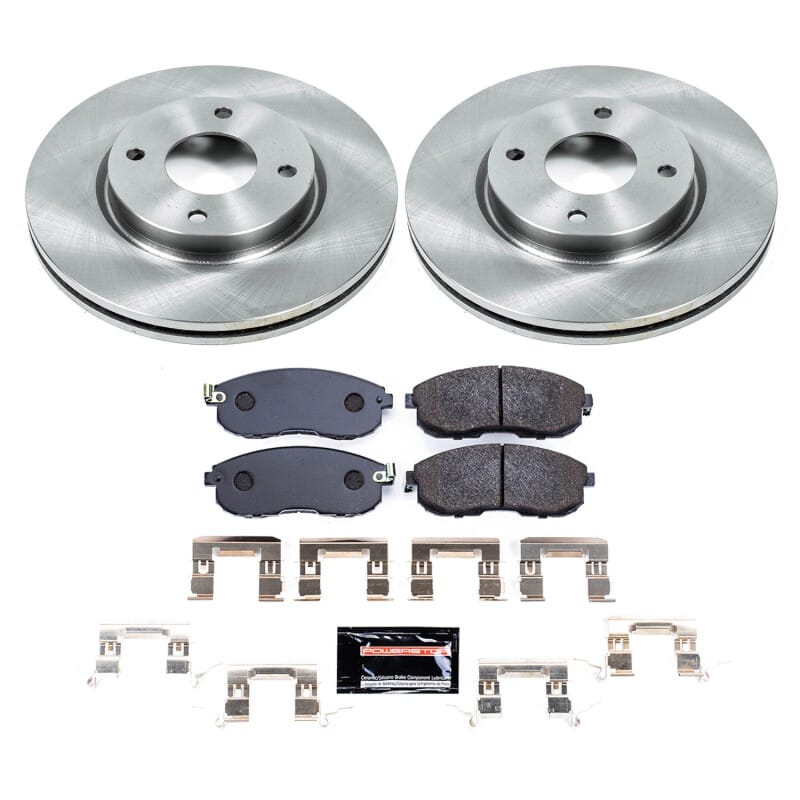 PowerStop — Track Day High-Performance Brake Pad and Rotor Kit
