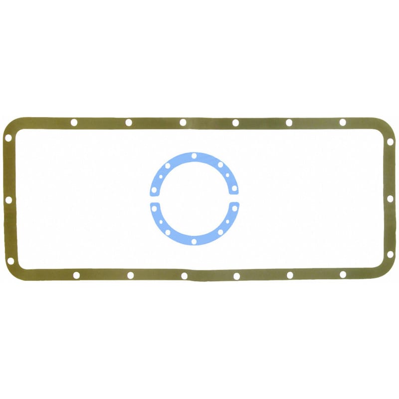 Fel-Pro — Engine Oil Pan Gasket Set 18 Bolt Hole One Piece Gasket
