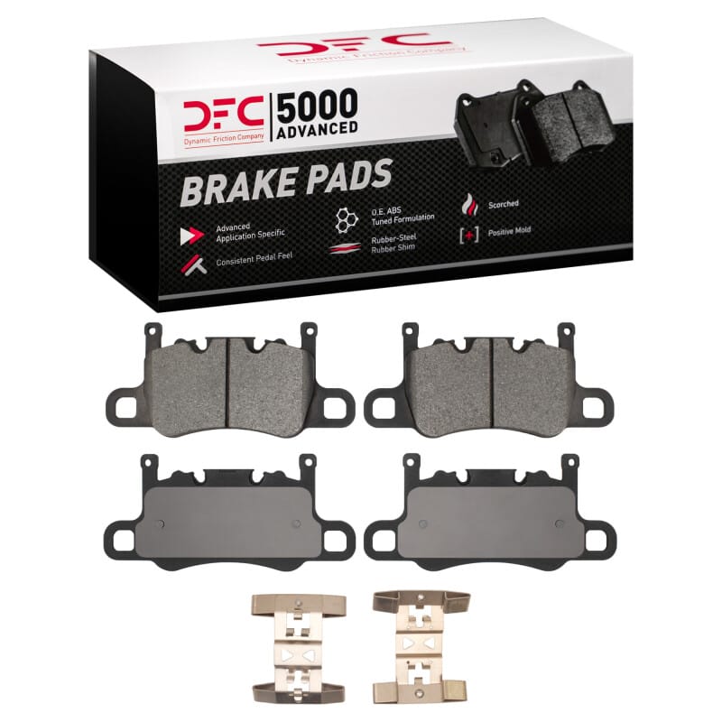 DFC — DFC 5000 Advanced Pads - Low-Metallic and Hardware Kit