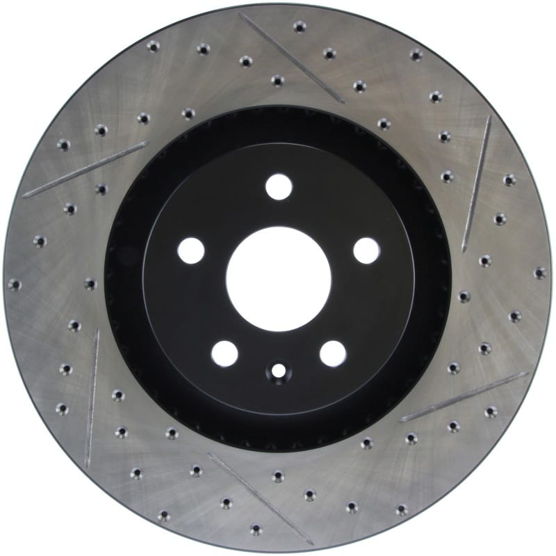 Stoptech — StopTech Sport Drilled & Slotted Brake Rotor; Front Left
StopTech Sport Drilled/Slotted Brake Rotor; Front Left