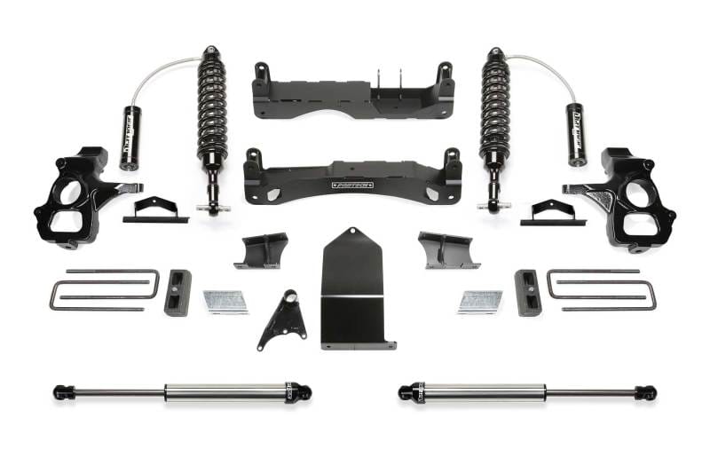 Fabtech — 4" PERF SYS W/ DL 2.5 & 2.25 14-18 GM C/K1500 P/U W/ OE FORG STL UCA
Performance Lift System w/Shocks