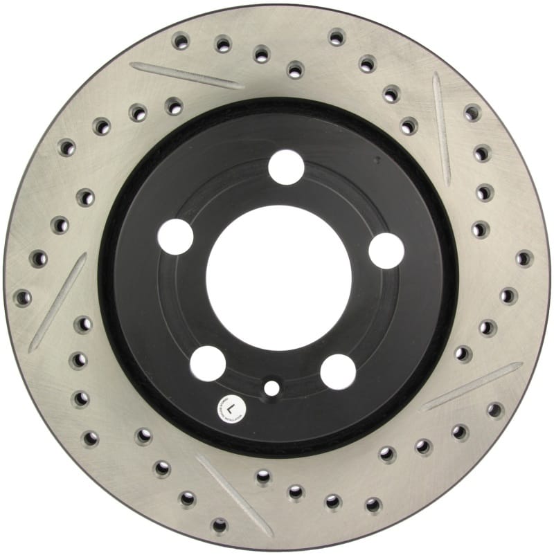 Stoptech — StopTech Sport Drilled & Slotted Brake Rotor; Rear Left
StopTech Sport Drilled/Slotted Brake Rotor; Rear Left