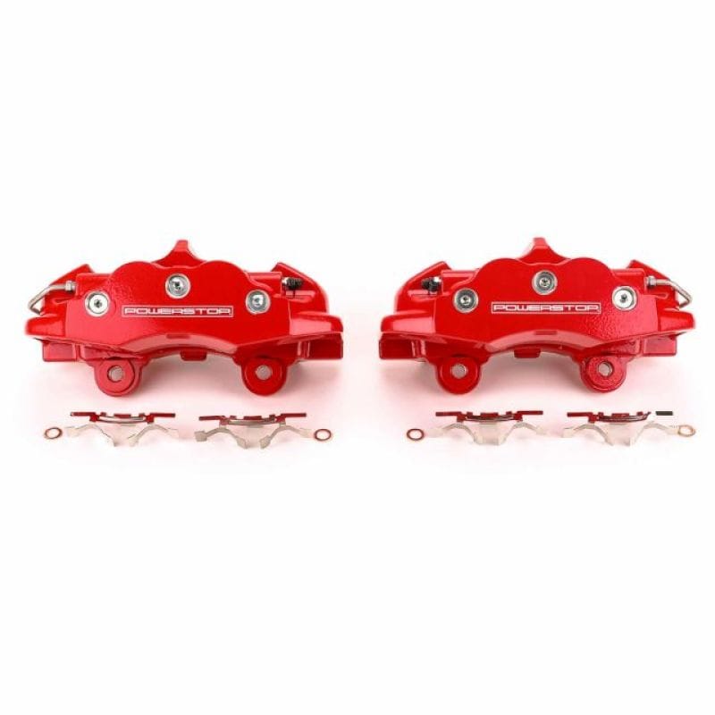 PowerStop — Red Powder Coated Calipers