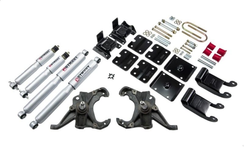 Belltech — Front And Rear Complete Kit W/ Street Performance Shocks
LOWERING KIT W/ STREET PERFORMANCE SHOCKS - 771SP